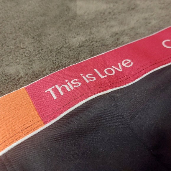 Calvin Klein Pride This is Love Bikini Sports Briefs Size Medium Microfiber - Picture 3 of 3